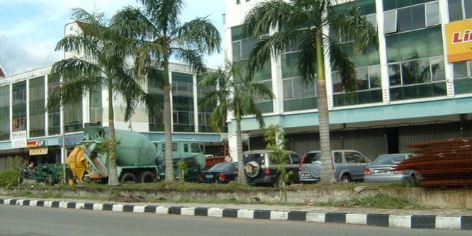 Bangunan Gedung Shop Houses dan Pontianak Mall