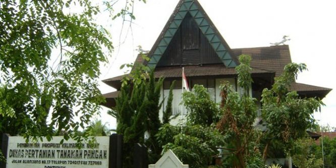 Bangunan Gedung & Kantor Dinas Pertanian Tanaman Pangan Kalbar serta Pek. Landscape Kantor Dinas Pertanian Tanaman Pangan Pnk