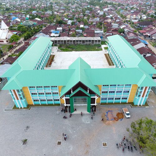 Pembangunan Gedung SMP Negeri 13 Pontianak